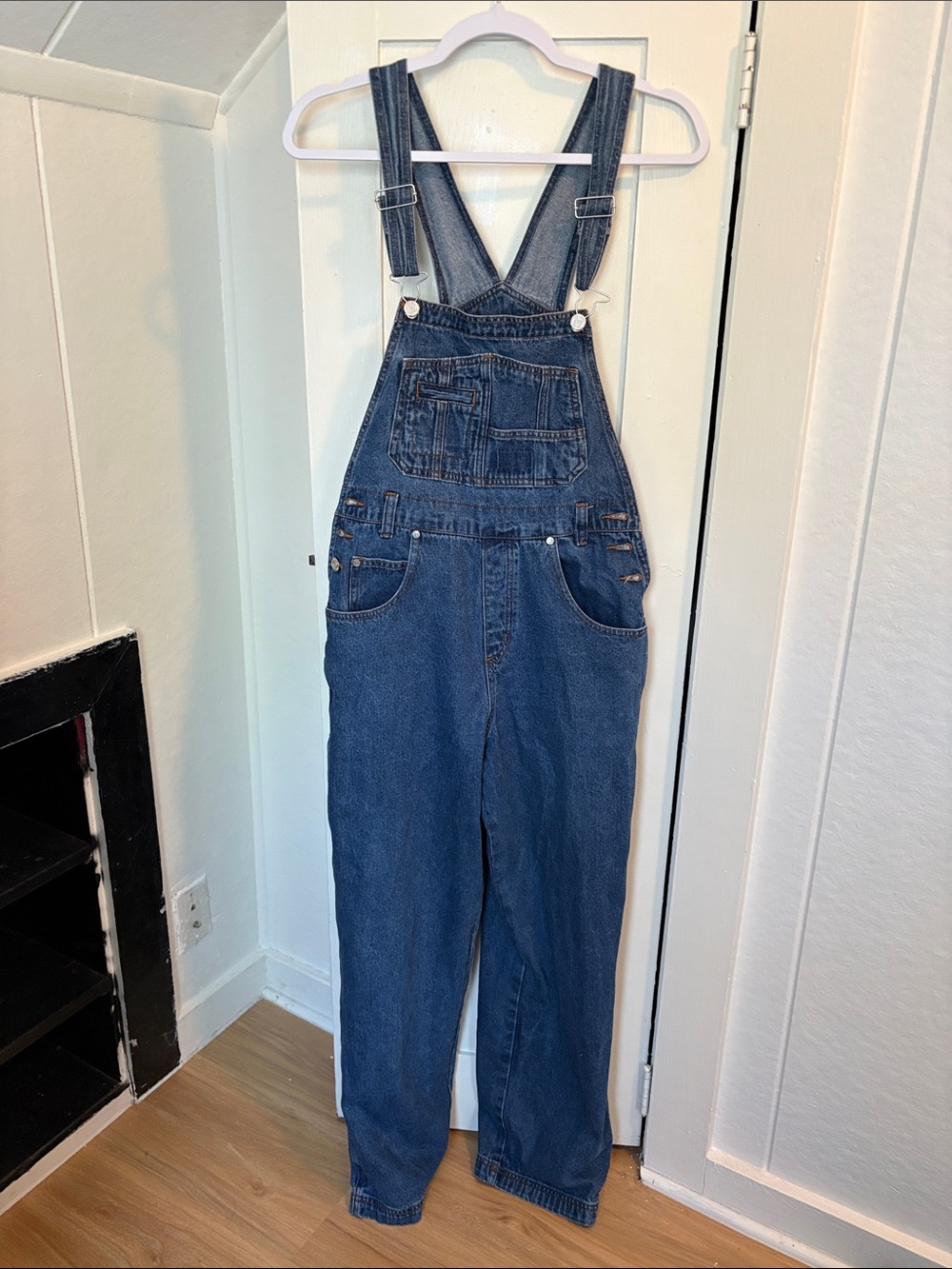 Classic Blue Denim Overalls